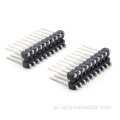 Conector de cabezal de clavija de 3,5 mm SMT de doble fila